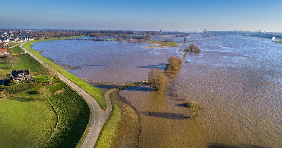 Dijkversterking en waterveiligheid bij hoogwater