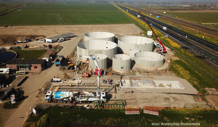 Rioolwaterzuiveringsinstallatie Dodewaard