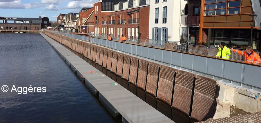 Stedelijke herinrichting kade Spakenburg